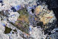 Métagabbro à glaucophane LPA x3,5